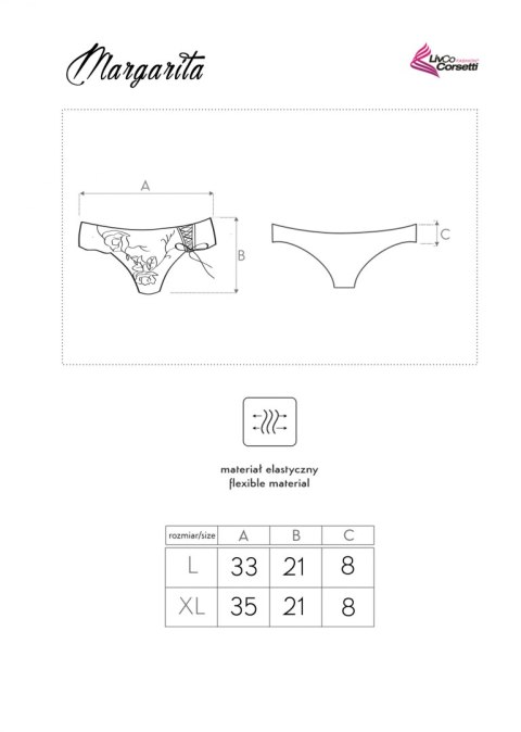 Panty Margarita - Stringi Pink Różowy LivCo Corsetti Fashion rozmiar - XL Panty Margarita - Stringi Pink Różowy LivCo Corsetti Fashion rozmiar - XL