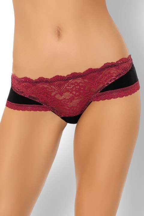 Panty Melisina LC 90432 Burgundy Bordowy Rosses Collection LivCo Corsetti Fashion rozmiar - L/XL BORDOWY Panty Melisina LC 90432 Burgundy Bordowy Rosses Collection LivCo Corsetti Fashion rozmiar - L/XL BORDOWY