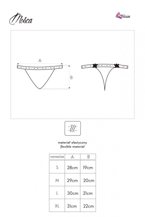 Panty Mosca LC 6054 rozmiar - M BIAŁY Panty Mosca LC 6054 rozmiar - M BIAŁY
