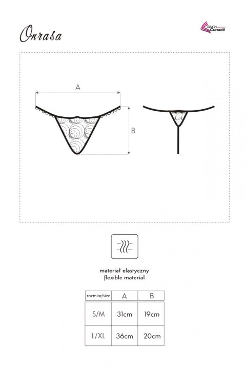 Panty Onrasa LC 90517 Black Czarny LivCo Corsetti Fashion rozmiar - L/XL MULTI Panty Onrasa LC 90517 Black Czarny LivCo Corsetti Fashion rozmiar - L/XL MULTI