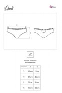 Panty Umeki White Biały LC 6058 LivCo Corsetti Fashion rozmiar - XL BIAŁY