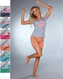 Pizama MODEL 721 MODEL 721 M - PINK MULTI