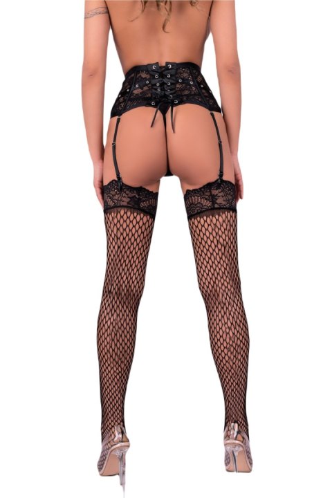 Pończochy Aufdaria Black Czarny LivCo Corsetti Fashion rozmiar - L/XL BLACK Pończochy Aufdaria Black Czarny LivCo Corsetti Fashion rozmiar - L/XL BLACK