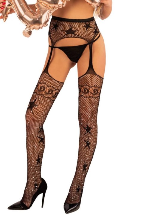 Pończochy Grarddis LC XG042 Black Czarny LivCo Corsetti Fashion rozmiar - S/L CZARNY Pończochy Grarddis LC XG042 Black Czarny LivCo Corsetti Fashion rozmiar - S/L CZARNY