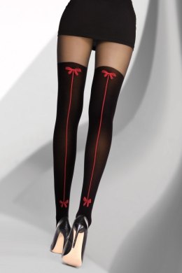 Rajstopy Amita 40 DEN Black Czarny LivCo Corsetti Fashion rozmiar - 4 CZARNY