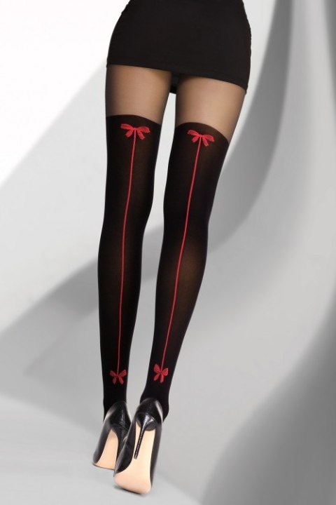 Rajstopy Amita 40 DEN Black Czarny LivCo Corsetti Fashion rozmiar - 5 CZARNY Rajstopy Amita 40 DEN Black Czarny LivCo Corsetti Fashion rozmiar - 5 CZARNY