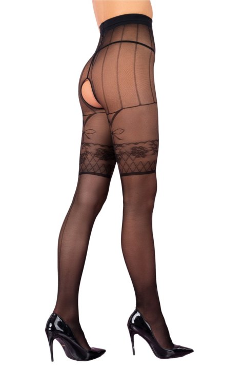Rajstopy Napama 20 DEN Black Czarny LivCo Corsetti Fashion rozmiar - 2 BLACK Rajstopy Napama 20 DEN Black Czarny LivCo Corsetti Fashion rozmiar - 2 BLACK