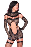 Sakura odważne bodystoking LivCo Corsetti Fashion rozmiar - L/XL BLACK