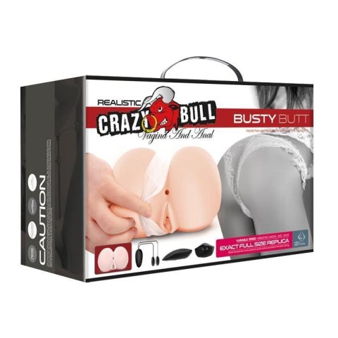 CRAZY BULL - Busty Butt Vibrating CRAZY BULL - Busty Butt Vibrating