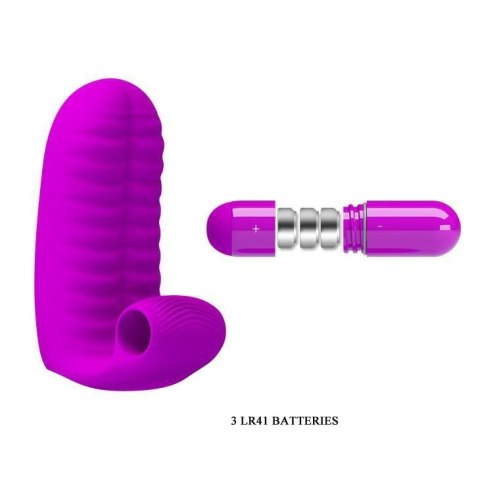 PRETTY LOVE - Abbott Double finger silicone Vibrator PRETTY LOVE - Abbott Double finger silicone Vibrator