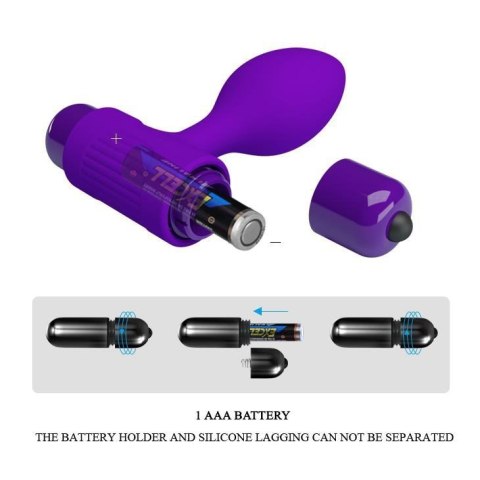 PRETTY LOVE -Vibra Butt Plug Purple PRETTY LOVE -Vibra Butt Plug Purple