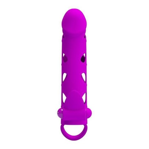 PRETTY LOVE - Vibrating Penis Sleeve with Ball Strap PRETTY LOVE - Vibrating Penis Sleeve with Ball Strap