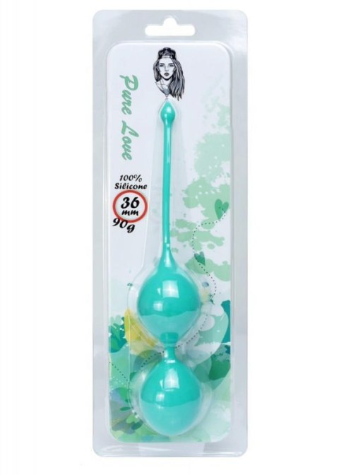 Silicone Kegel Balls 36mm 90g Green - B - Series Silicone Kegel Balls 36mm 90g Green - B - Series