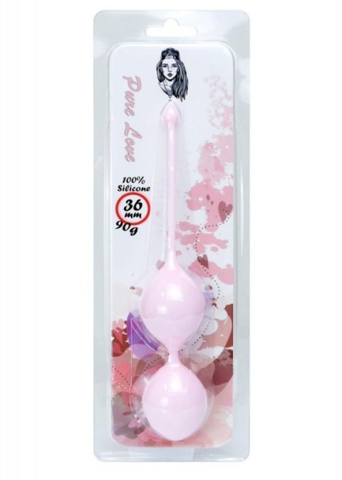 Silicone Kegel Balls 36mm 90g Light Pink - B - Series Silicone Kegel Balls 36mm 90g Light Pink - B - Series