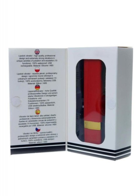 Stymulator-Lipstick Vibrator - Red Stymulator-Lipstick Vibrator - Red