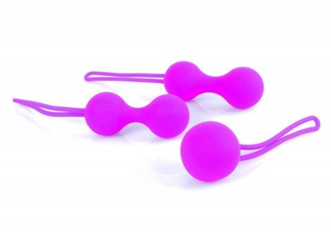 Kulki-Silicone Kegal Balls Set - Purple Kulki-Silicone Kegal Balls Set - Purple