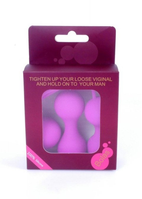Kulki-Silicone Kegal Balls Set - Purple Kulki-Silicone Kegal Balls Set - Purple