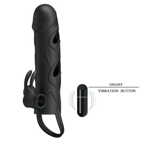 PRETTY LOVE - PENIS SLEEVE WITH BALL STRAP vibration PRETTY LOVE - PENIS SLEEVE WITH BALL STRAP vibration