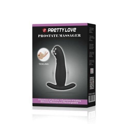 PRETTY LOVE - PROSTATE MASSAGER Tickling 4 & Vibrating 7 USB PRETTY LOVE - PROSTATE MASSAGER Tickling 4 & Vibrating 7 USB