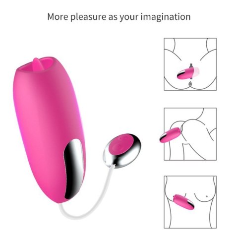 Stymulator-Silicone Clit Massager USB 7 function / Heating Stymulator-Silicone Clit Massager USB 7 function / Heating