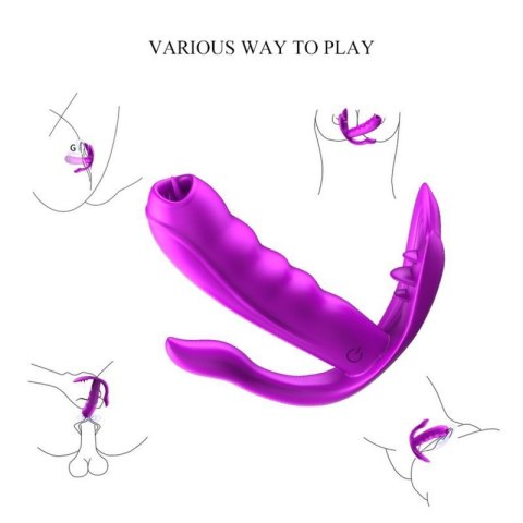 Stymulator-Silicone Panty Vibrator USB 7 Function / Heating Stymulator-Silicone Panty Vibrator USB 7 Function / Heating