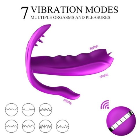 Stymulator-Silicone Panty Vibrator USB 7 Function / Heating Stymulator-Silicone Panty Vibrator USB 7 Function / Heating