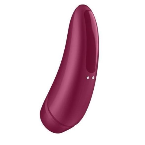 Wibrator - Curvy 1+ Air Pulse Stimulator + Vibration Rose Red Wibrator - Curvy 1+ Air Pulse Stimulator + Vibration Rose Red