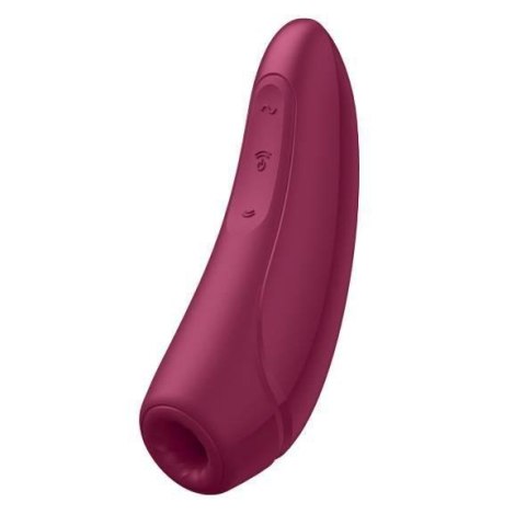 Wibrator - Curvy 1+ Air Pulse Stimulator + Vibration Rose Red Wibrator - Curvy 1+ Air Pulse Stimulator + Vibration Rose Red