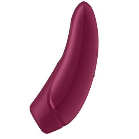 Wibrator - Curvy 1+ Air Pulse Stimulator + Vibration Rose Red Wibrator - Curvy 1+ Air Pulse Stimulator + Vibration Rose Red