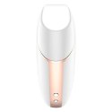 Wibrator - Love Triangle Air Pulse Stimulator + Vibration White