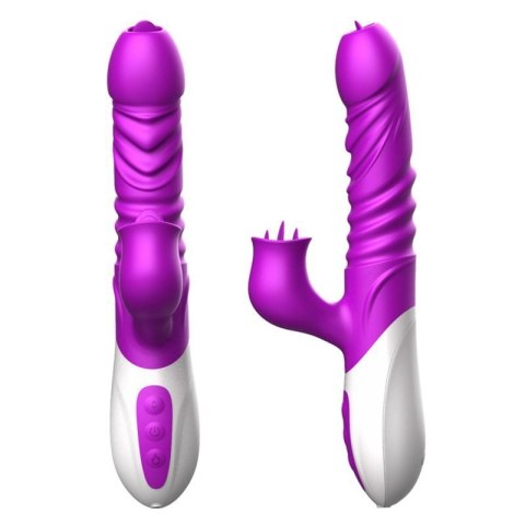 Wibrator-Silicone Vibrator USB 10 Function and Thrusting Function / Heating Wibrator-Silicone Vibrator USB 10 Function and Thrusting Function / Heating