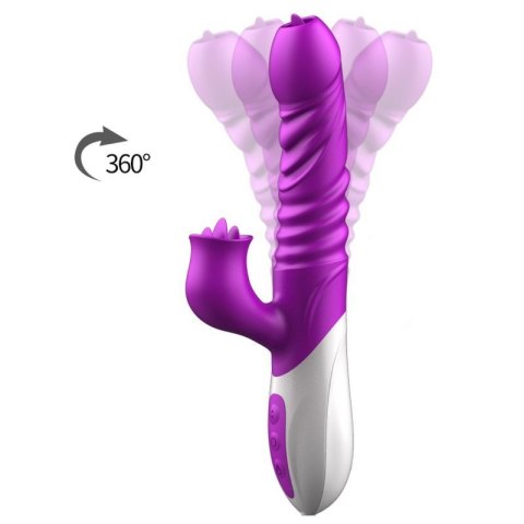 Wibrator-Silicone Vibrator USB 10 Function and Thrusting Function / Heating Wibrator-Silicone Vibrator USB 10 Function and Thrusting Function / Heating