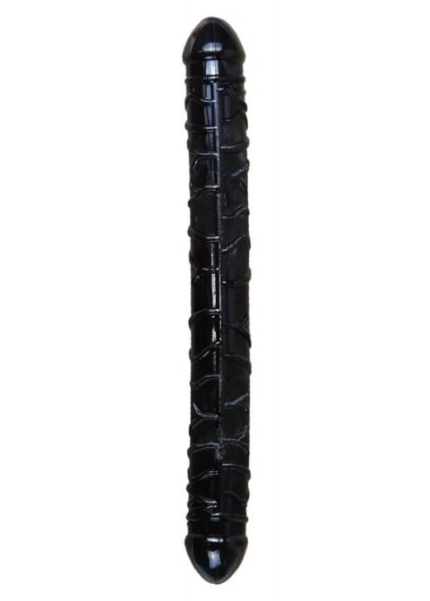 Dildo-Flexible Double Dong - Black Dildo-Flexible Double Dong - Black