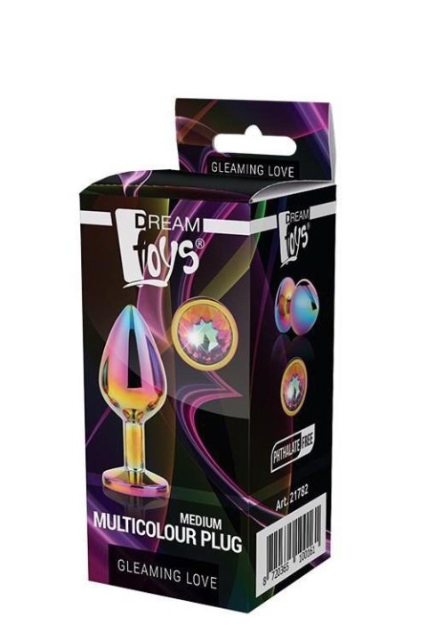 GLEAMING LOVE MULTICOLOUR PLUG MEDIUM GLEAMING LOVE MULTICOLOUR PLUG MEDIUM