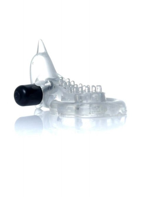 Pierścień-Dolphin Vibro CockRing Clear Pierścień-Dolphin Vibro CockRing Clear