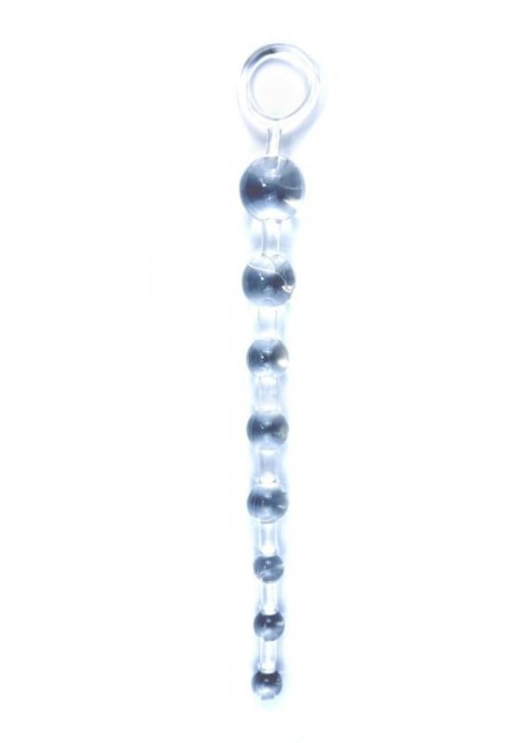 Plug/kulki-Jelly Anal 10 Beads Clear Plug/kulki-Jelly Anal 10 Beads Clear