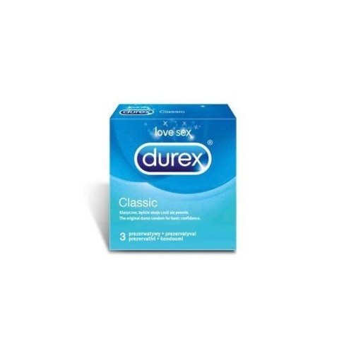 Prezerwatywy Durex Classic A3 Prezerwatywy Durex Classic A3