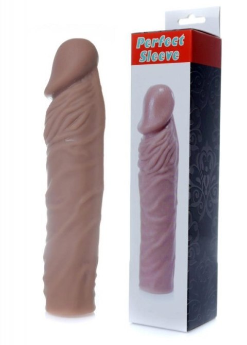 Stymulator-Perfect Sleeve Mulatto - extends 7 cm Stymulator-Perfect Sleeve Mulatto - extends 7 cm