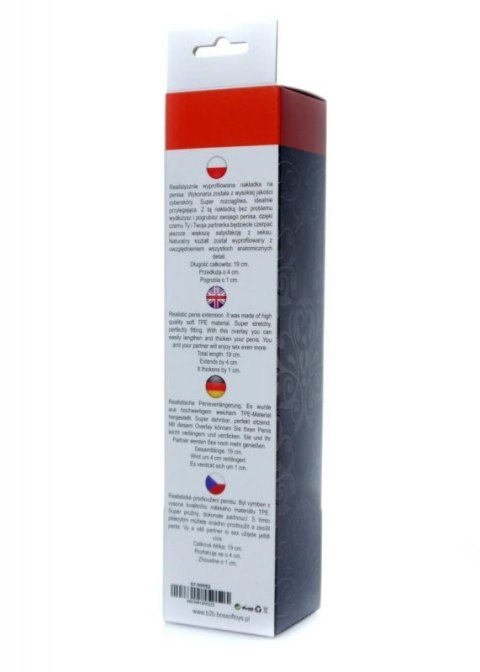 Stymulator-Perfect Sleeve Mulatto - extends 7 cm Stymulator-Perfect Sleeve Mulatto - extends 7 cm