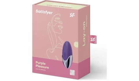 Wibrator - Purple Pleasure Lay-on Vibrator Wibrator - Purple Pleasure Lay-on Vibrator