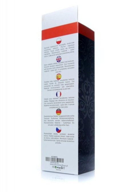 Wibrator-Real Skin - Black Wibrator-Real Skin - Black