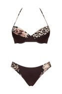 Strój kąpielowy Niwa Brown Brązowy LC 19069 LivCo Corsetti Fashion rozmiar - M BRĄZOWY