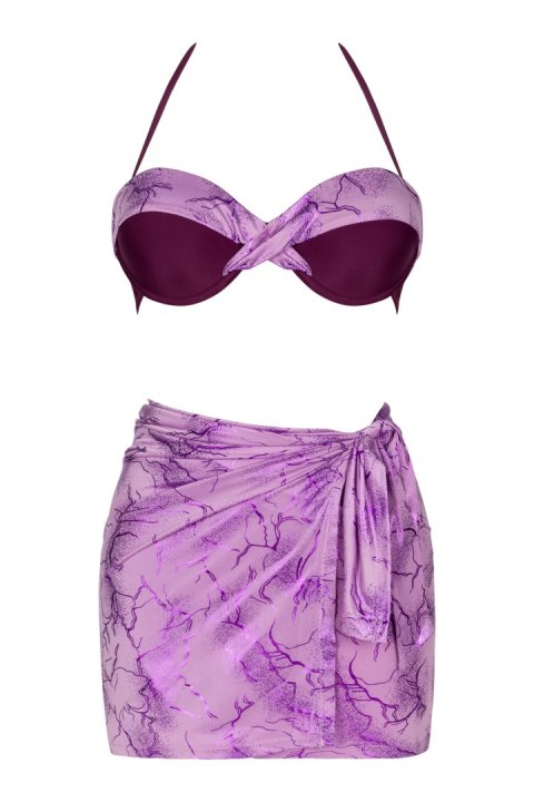 Strój kąpielowy Sol Violet Fioletowy LC 19065 LivCo Corsetti Fashion rozmiar - XL MULTI Strój kąpielowy Sol Violet Fioletowy LC 19065 LivCo Corsetti Fashion rozmiar - XL MULTI