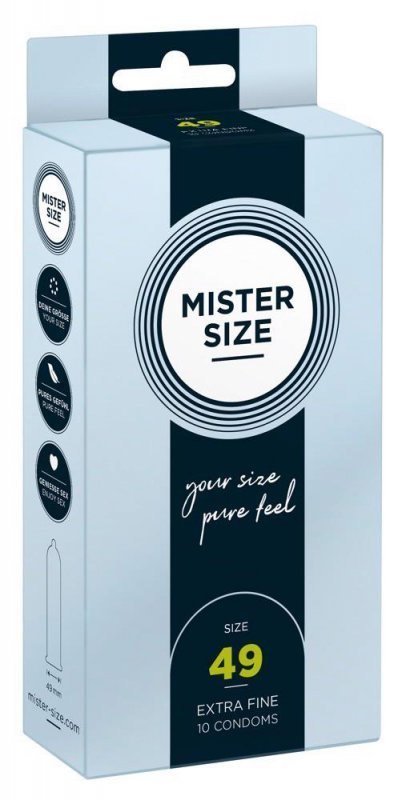 Mister Size 49mm pack of 10 Mister Size 49mm pack of 10