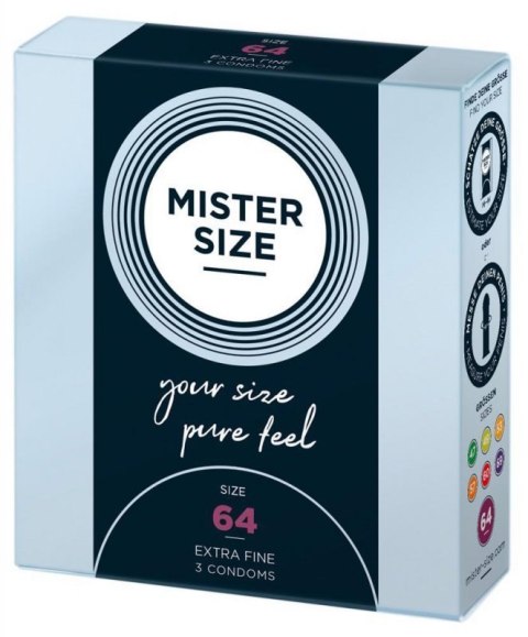 Mister Size 64mm pack of 3 Mister Size 64mm pack of 3