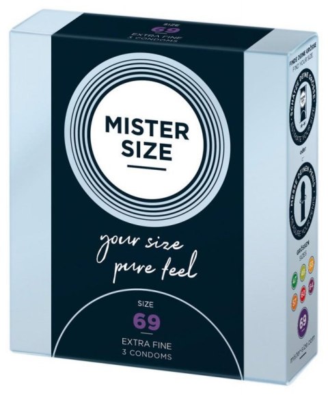 Mister Size 69mm pack of 3 Mister Size 69mm pack of 3