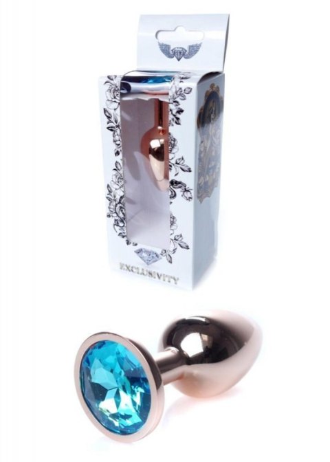 Plug-Jewellery Red Gold PLUG- Light Blue Plug-Jewellery Red Gold PLUG- Light Blue