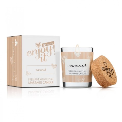 Świeca do masażu 70 ml kokosowa Świeca do masażu 70 ml kokosowa