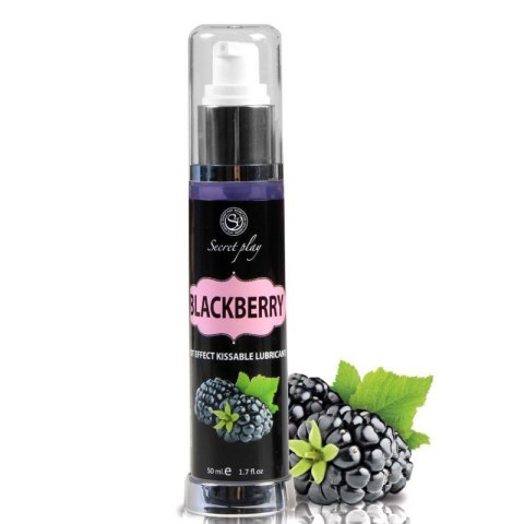 BLACKBERRY HOT EFFECT KISSABLE LUBRICANT 50 ML BLACKBERRY HOT EFFECT KISSABLE LUBRICANT 50 ML