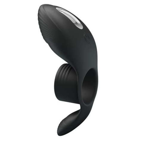 PRETTY LOVE - Vibration Penis Sleeve 7 FUNCTIONS BLACK PRETTY LOVE - Vibration Penis Sleeve 7 FUNCTIONS BLACK